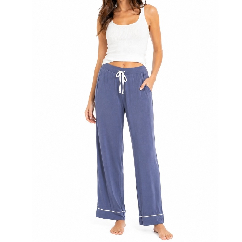 Cupcakes and Cashmere Lounge Pants Women Small Blue Sleepwear Loungewear Casual